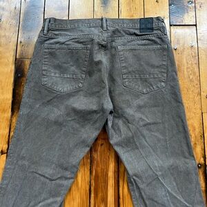 GAP Men’s 33x30 1969 Straight Faded Jeans Brown/Green Chambray Broken In Y2K